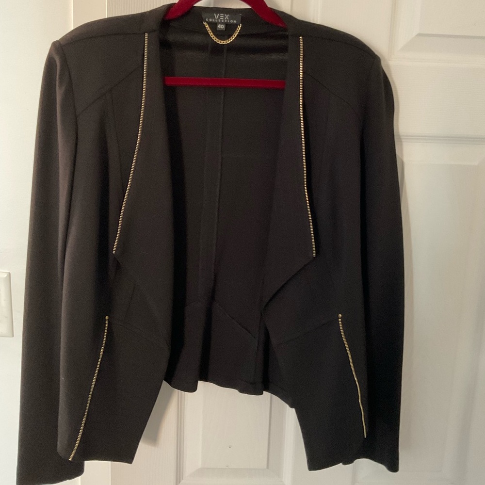 Vex black blazer
